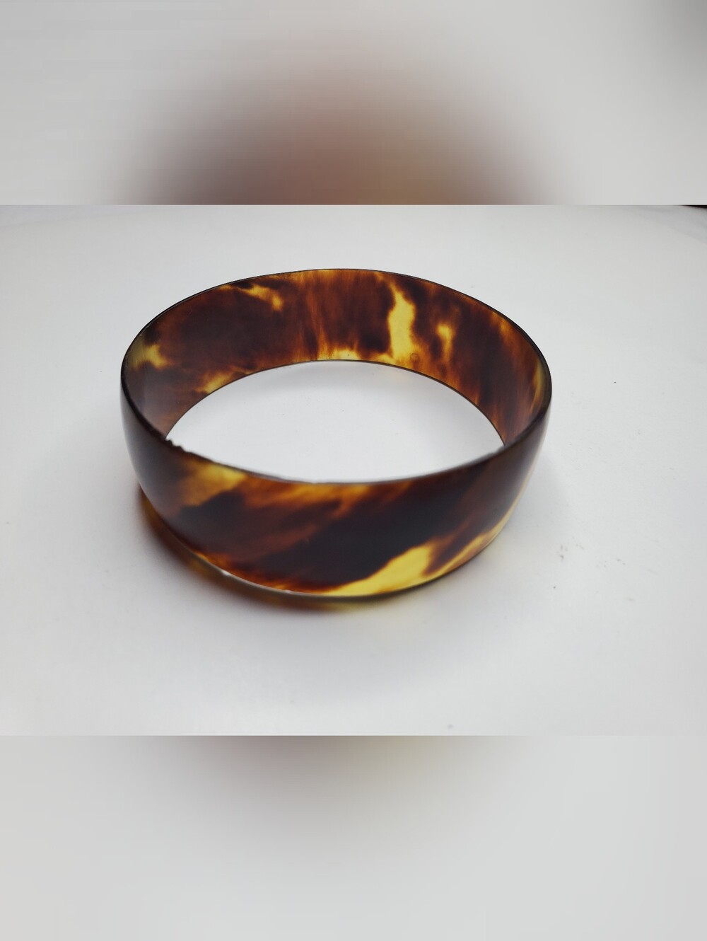Antique Victorian Turtoise Shell Bangle